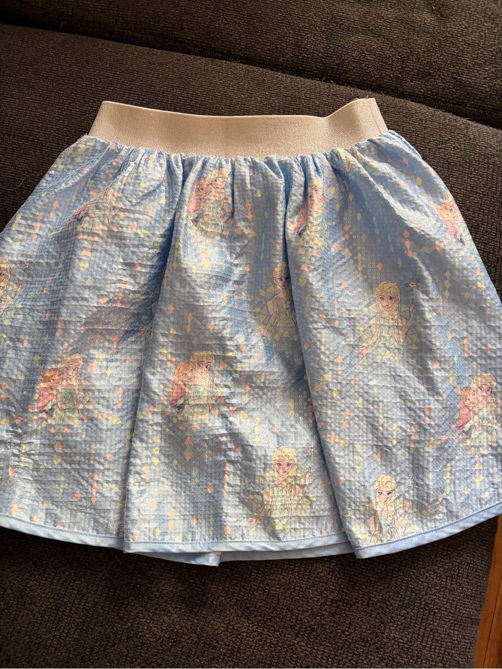 Disney frozen Anna Elsa sequin skirt